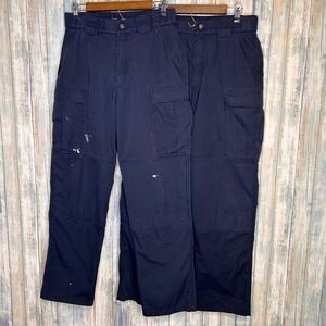 5.11 Tactical Pants Medium Regular 31.5-35 Utility Cargo‎ Work Pants 74280 Black